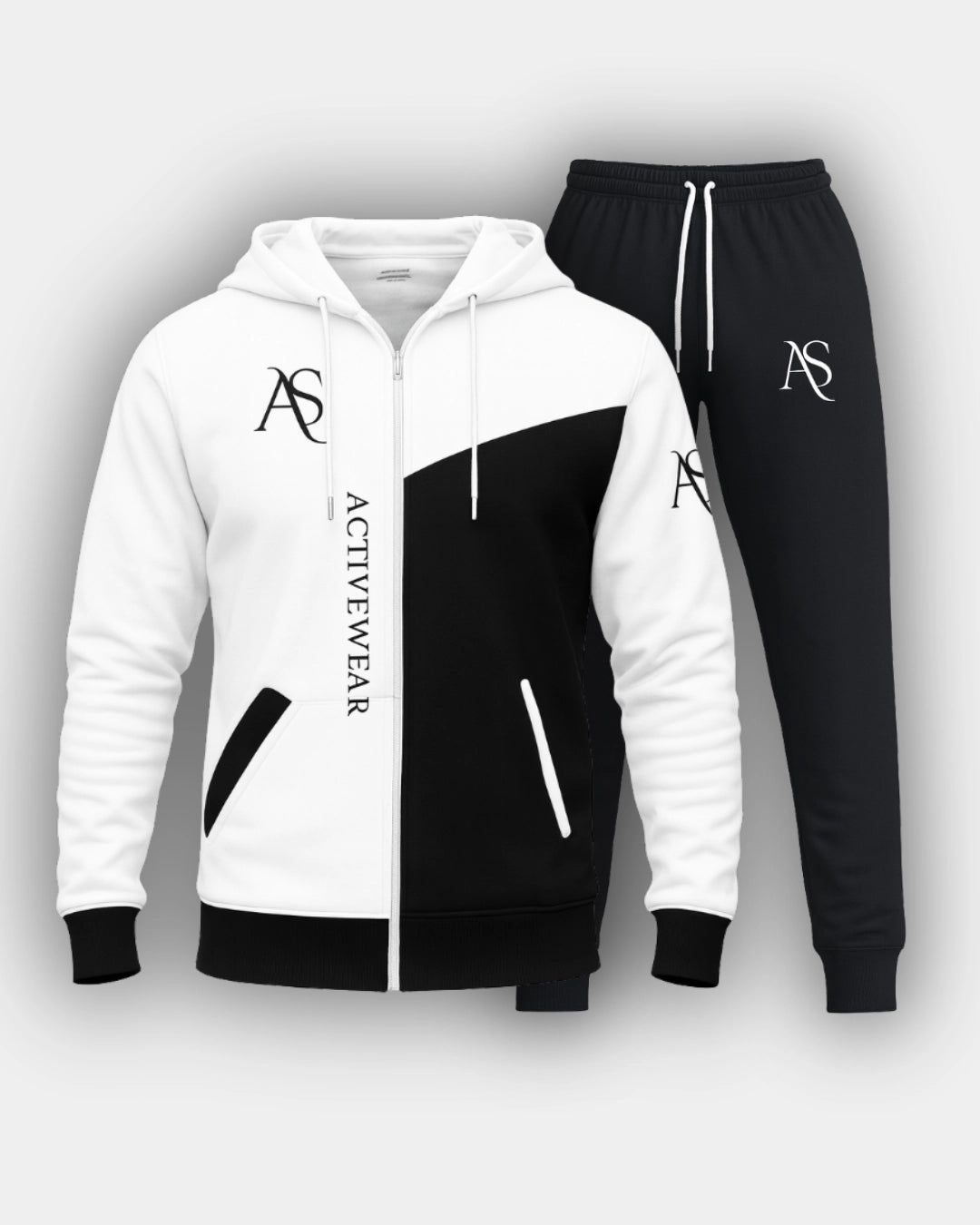 Dual Force Jogginganzug Herren – Winter Trainingsanzug 340 GSM