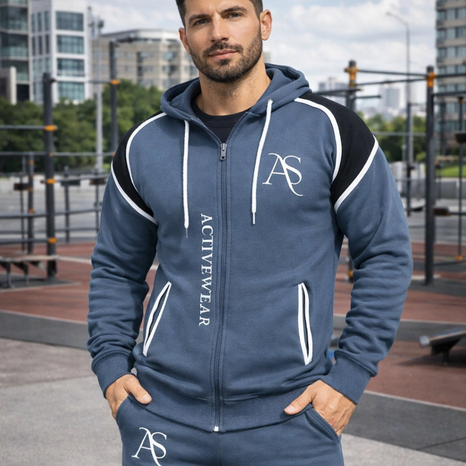 Midnight Flex Jogging Suit for Men – Winter Tracksuit 340 GSM