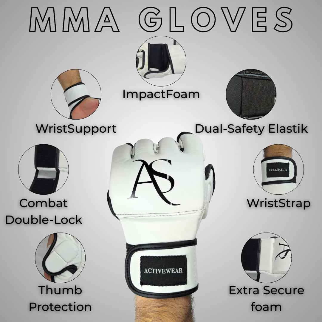 Pro Strike MMA Gloves – 100% Cowhide Leather | AS Activewear
