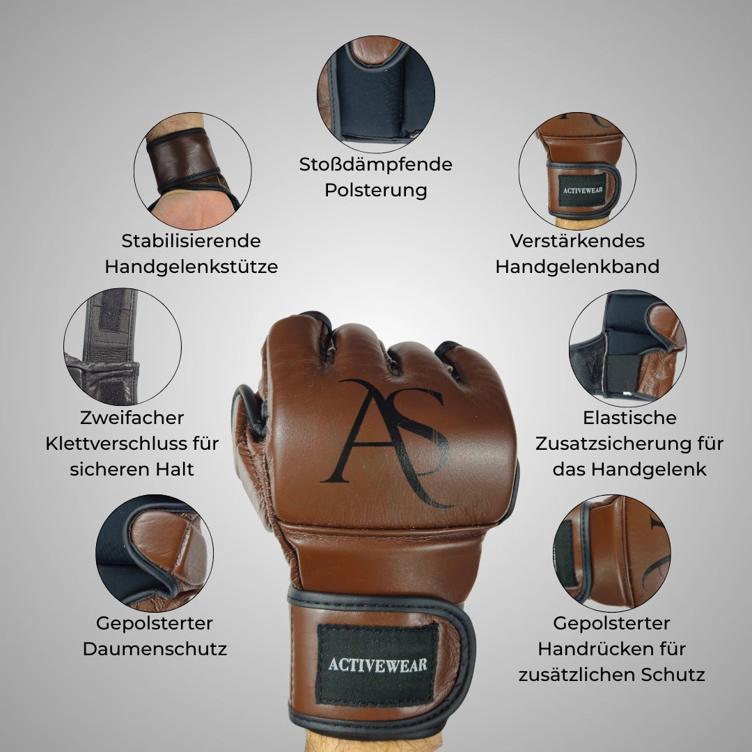 Pro Strike MMA Gloves – 100% Cowhide Leather | AS Activewear